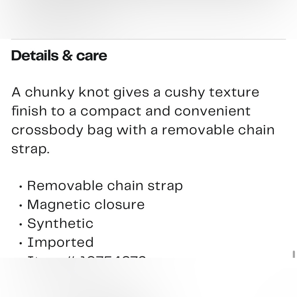 Urban Expressions Knot Crossbody Bag - Picture 6 of 15